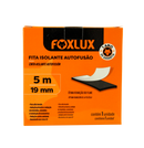 Tape Elect. Negro De Goma Foxlux 5M 10.52 (UNIDAD)