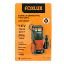 Bomba Sumergible Flotante Foxlux 1 HP 220V 64.08 (UNIDAD)