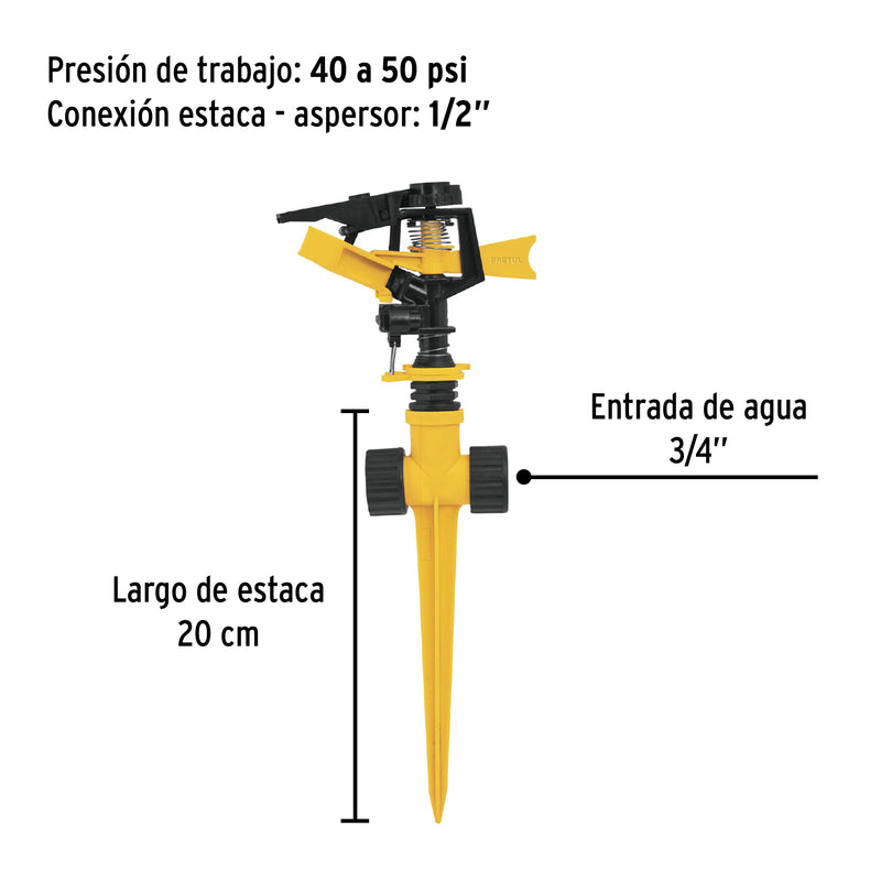 Reguilete con Estaca Pretul 11" Aspro-11X (UNIDAD)