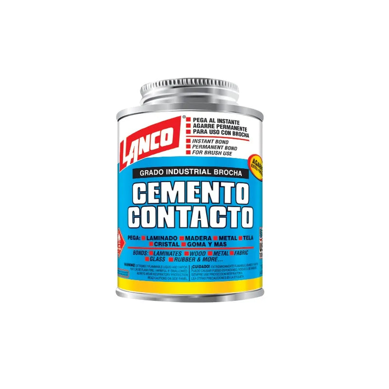 Cemento De Contacto Lanco 8oz (UNIDAD)