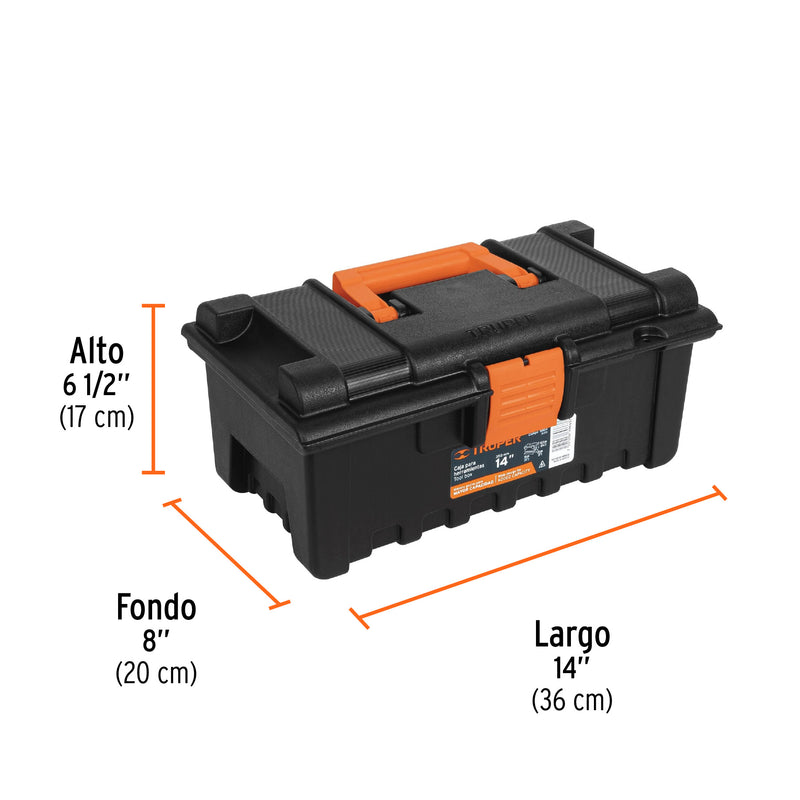 Caja para Herramientas Truper 14 Cha-14N (UNIDAD)