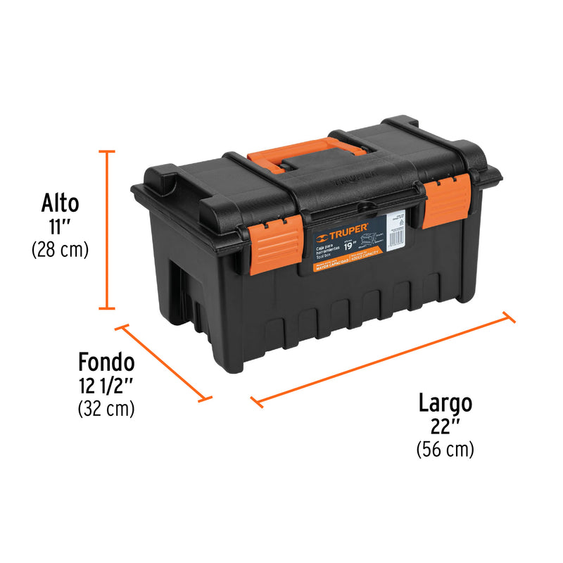 Caja para Herramientas Truper 19 Cha-19N (UNIDAD)