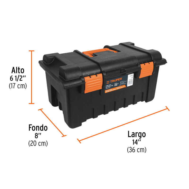 Caja para Herramientas Truper 22 Cha-22N (UNIDAD)