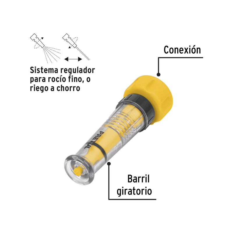 Pichuete plástica para Manguera Jardín Pretul Chma-4P (UNIDAD)