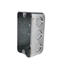 Caja eléctrica Rectangular 2 X 4 Reforzada 1.5Mm De 3/4 (UNIDAD)