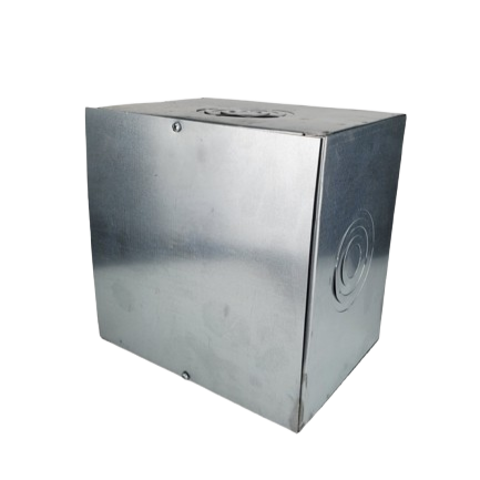 Caja Registro 8X8X6 Galvanizada (UNIDAD)