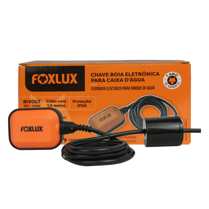 Boya Electrónica P/Tinaco Foxlux 16A Bivolt 64.24 (UNIDAD)