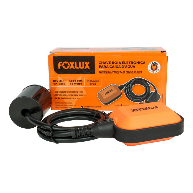 Boya Electrónica P/Tinaco Foxlux 16A Bivolt 64.24 (UNIDAD)