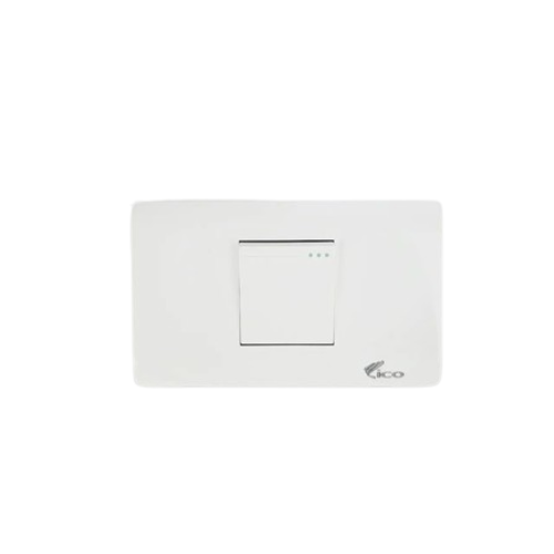 Lico Lux Interruptor Sencillo Blanco 3 Way (UNIDAD)