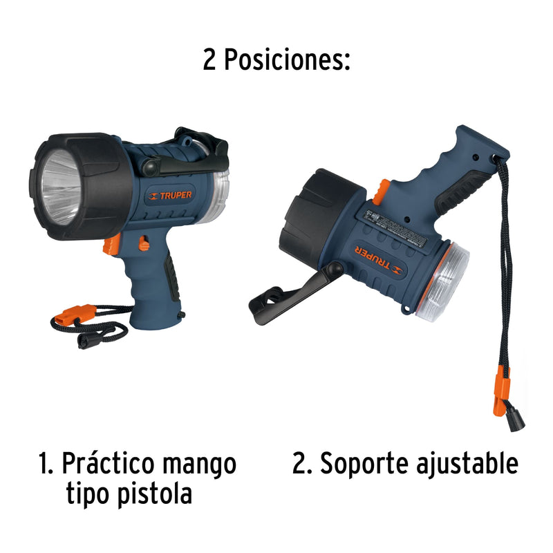 Foco Recargable Truper 300 Lumens Lare-300 (UNIDAD)