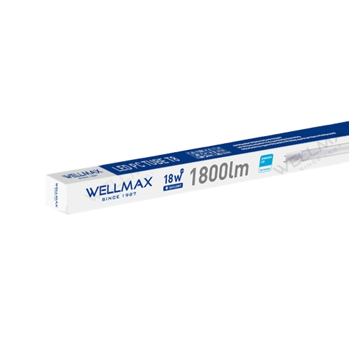 Tubo Fluorescente Led Wellmax T8-18W X 48 6500K (UNIDAD)