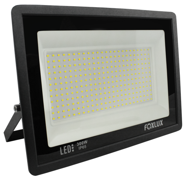 Reflector Led Foxlux 300W Negro 6500K LED38.17 (UNIDAD)