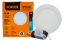 Lampara Led Foxlux Redonda Empotrar 6W 6500K LED90.40 (UNIDAD)