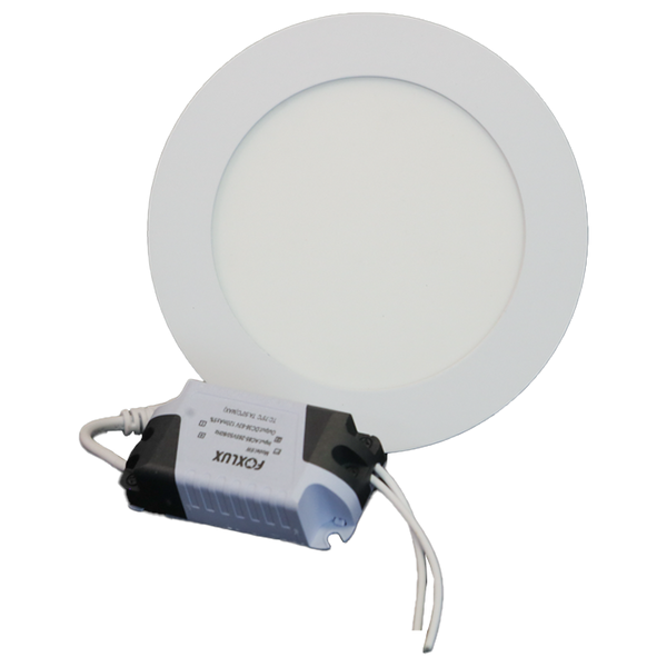 Lampara Led Foxlux Redonda Empotrar 12W 6500K LED90.41 (UNIDAD)