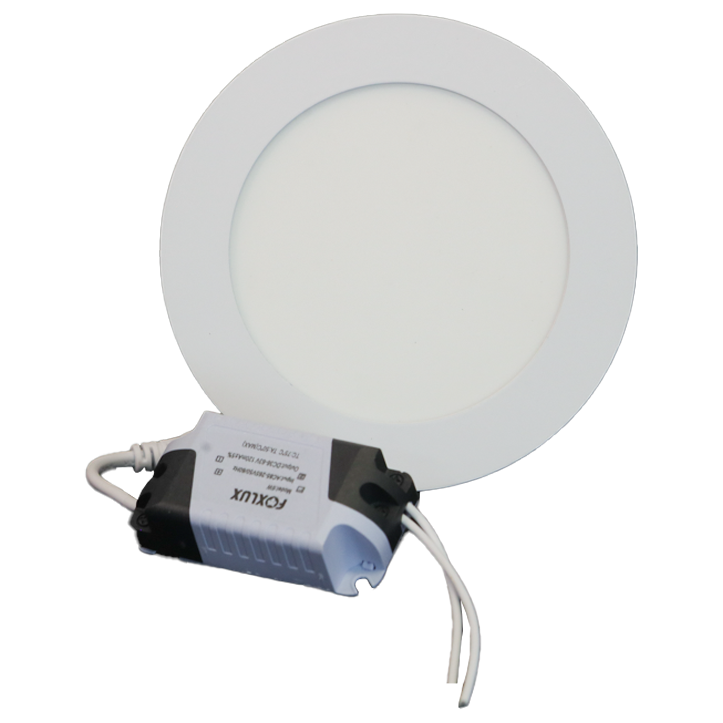 Lampara Led Foxlux Redonda Empotrar 6W 6500K LED90.40 (UNIDAD)
