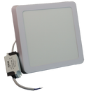 Lampara Led Foxlux Cuadrada Superficie 12W 6500K LED90.66 (UNIDAD)