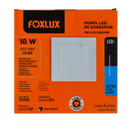 Lampara Led Foxlux Cuadrada Superficie 18W 6500K LED90.67 (UNIDAD)