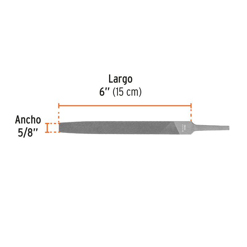 Lima Plana Truper Lpm-6 S/Mango (UNIDAD)