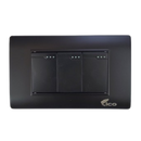 Lico Lux Interruptor Triple Negro 3 Way (UNIDAD)