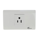 Lico Lux Toma Corriente Sencillo Blanco (UNIDAD)