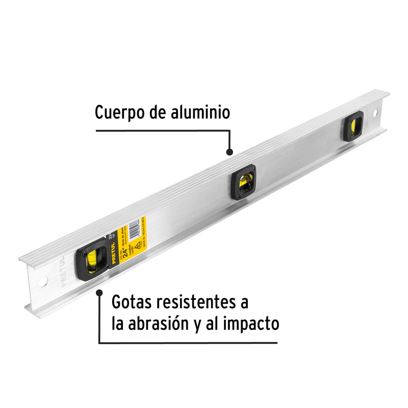 Nivel Aluminio Pretul