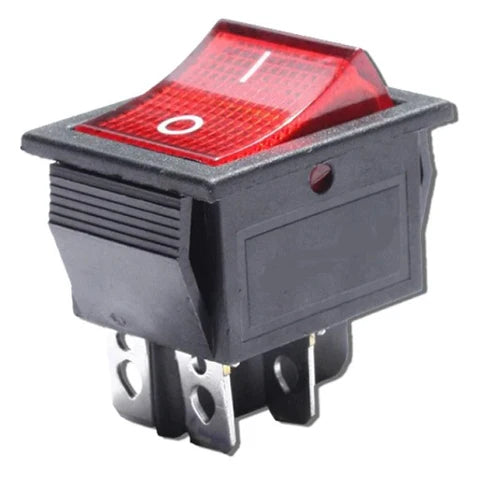 Switch Interruptor para Auto 2P 4 Amp (UNIDAD)