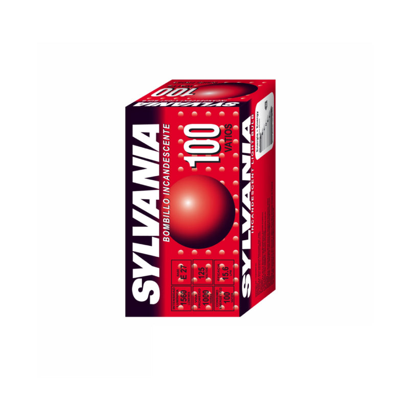 Bombillo Incandescente Sylvania 100W (UNIDAD)