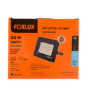 Reflector Led Foxlux 50W Negro 6500K LED38.22 (UNIDAD)