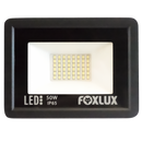 Reflector Led Foxlux 50W Negro 6500K LED38.22 (UNIDAD)