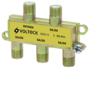Splitter Coaxial 4 Salidas Volteck Dico-14 (UNIDAD)