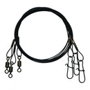 Eagle Claw Verguilla Acero Negro 12 Pulgs 60 Lb 08012-013 (BLISTER)