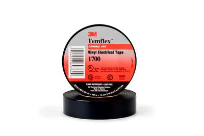 Tape eléctrico 3M Temflex 1700 Usa (UNIDAD)