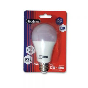 Bombillo Led Luz Blanca 12W 6500K Kolny 5911-04 (UNIDAD)