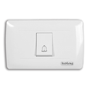 Pulsador para Timbre Blanco Kolny 3401-01 (UNIDAD)