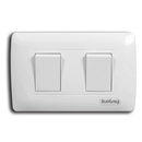 Interruptor Doble Blanco Kolny 3401-51 (UNIDAD)