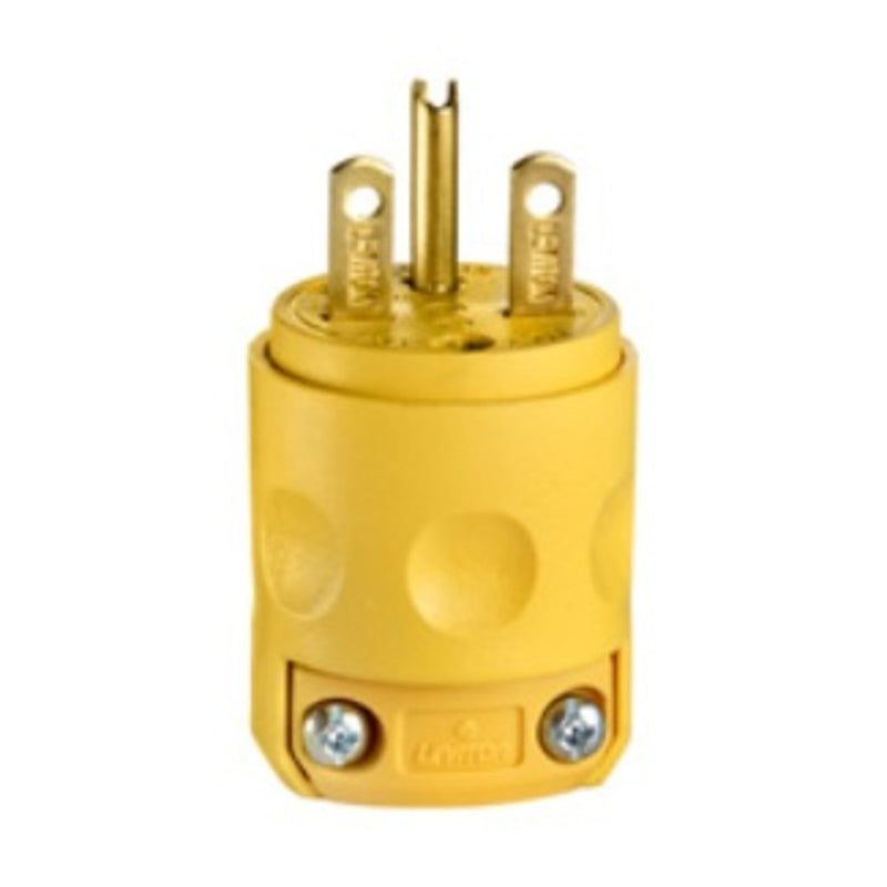 Enchufe Aereo con T Amarillo 220 Leviton (Or) (UNIDAD)