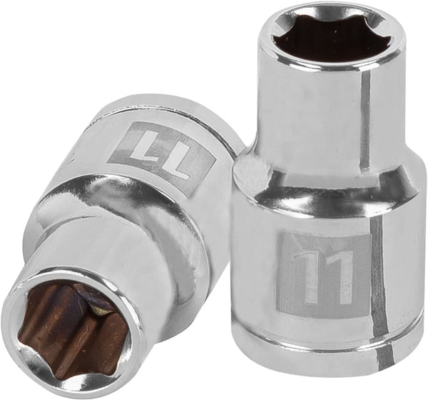 Cubo Mecánico 11Mm A 1/2 Truper D-5411 (UNIDAD)