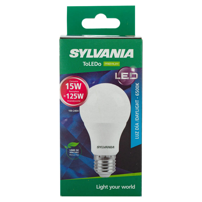 Bombillo Bc Sylvania T3 Blanco 15W Blstr (UNIDAD)