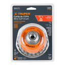 Cepillo Copa Alambre Trenzado Truper 4 X 5/8 Ct-610 (UNIDAD)