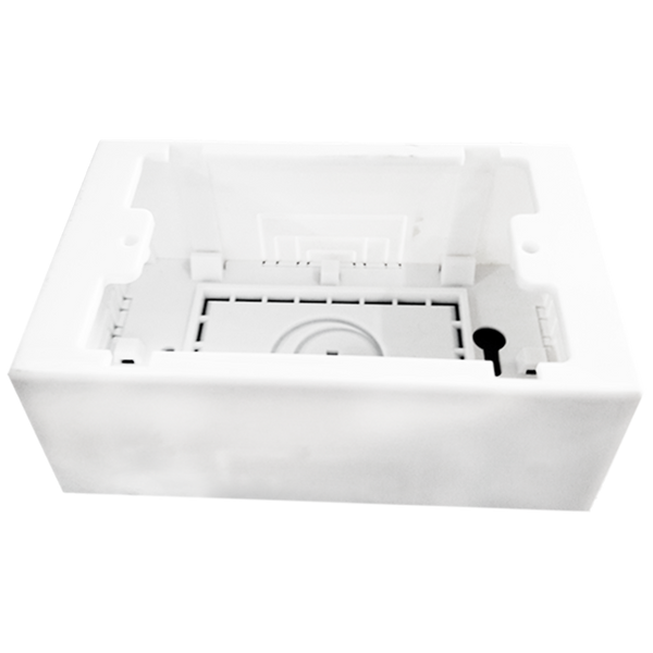 Caja para Canaleta Plastica Blanca (UNIDAD)