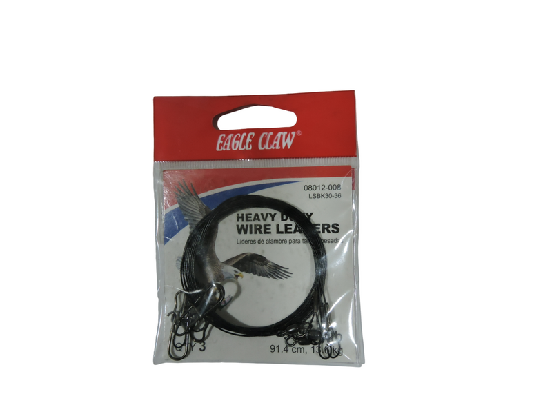 Eagle Claw Verguilla Acero Negro 36 Pulgs 30 Lb 08012-008 (BLISTER)