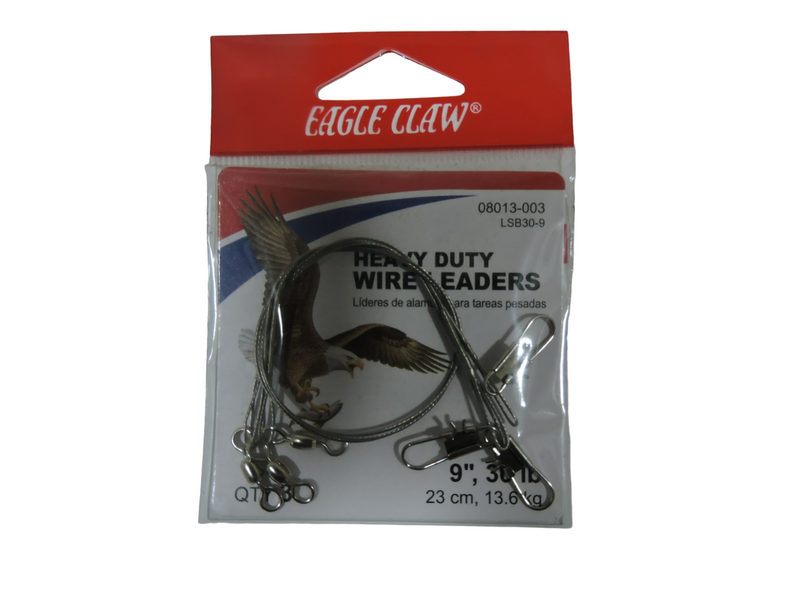 Eagle Claw Verguilla Acero Cromado 9 Pulgs 20 Lb 08013-003 (BLISTER)