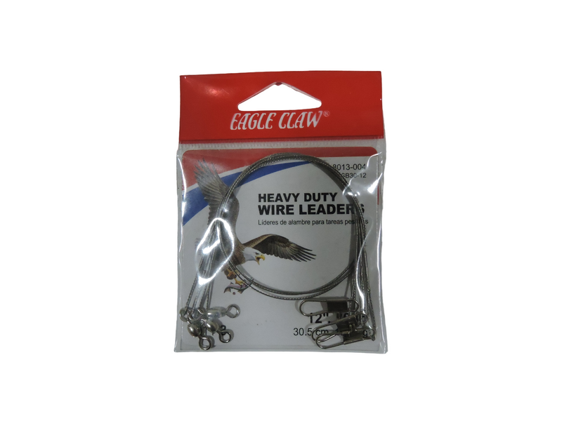 Eagle Claw Verguilla Acero Cromado 12 Pulgs 30 Lb 08013-004 (BLISTER)