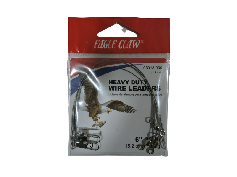 Eagle Claw Verguilla Acero Cromado 6 Pulgs 30 Lb 08013-009 (BLISTER)