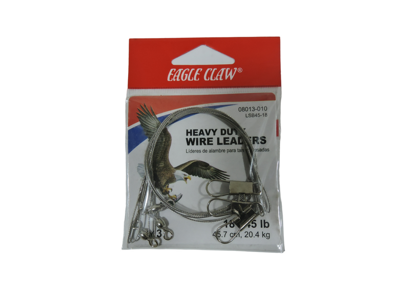 Eagle Claw Verguilla Acero Cromado 18 Pulgs 45 Lb 08013-010 (BLISTER)