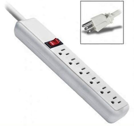 Extensión Múltiple 6 Salidas Room Electric T/A (UNIDAD)