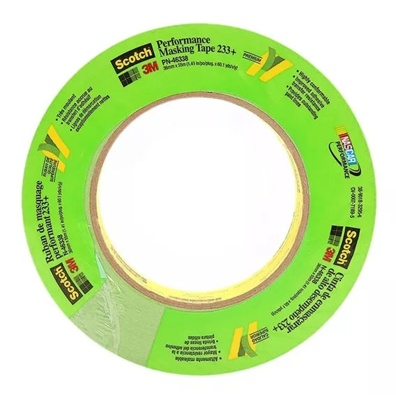 Masking Tape 3M Verde Hi-Temp (Unidad)