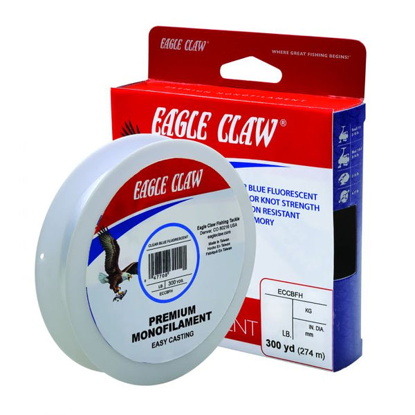 Eagle Claw Hilo Nylon 6 Lbs 300 Yd Eccbfh-6 (BLISTER)