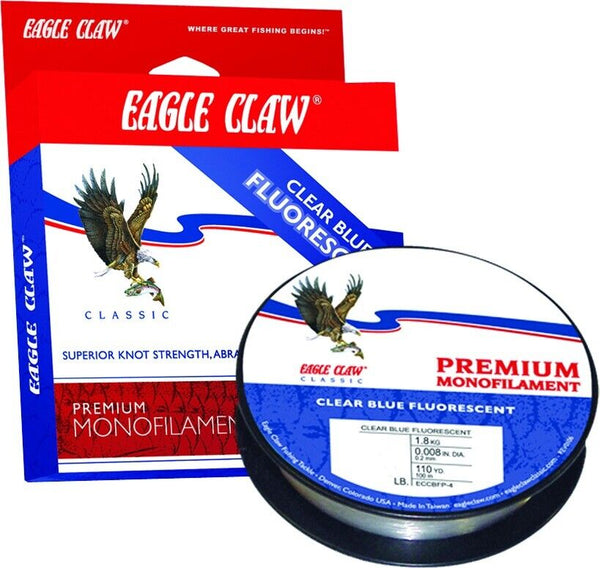 Eagle Claw Hilo Nylon 6 Lbs 110 Yd Eccbfp-6 (BLISTER)