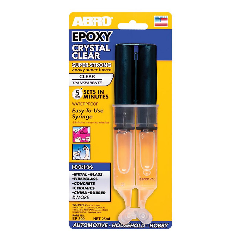 Acero plastica Clear Abro Inyectable Ep-300 (UNIDAD)